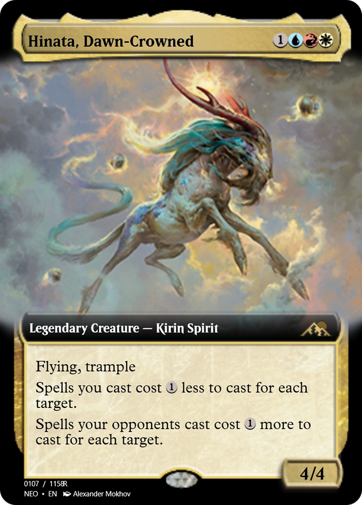Hinata, Dawn-Crowned (PRM-98077) - Magic Online Promos Foil