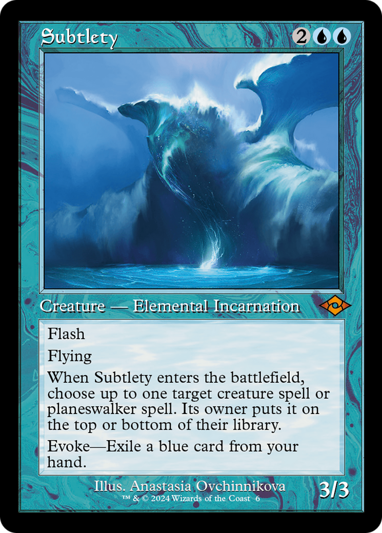 Subtlety (MH2-006) - Modern Horizons 2 Timeshifts Foil