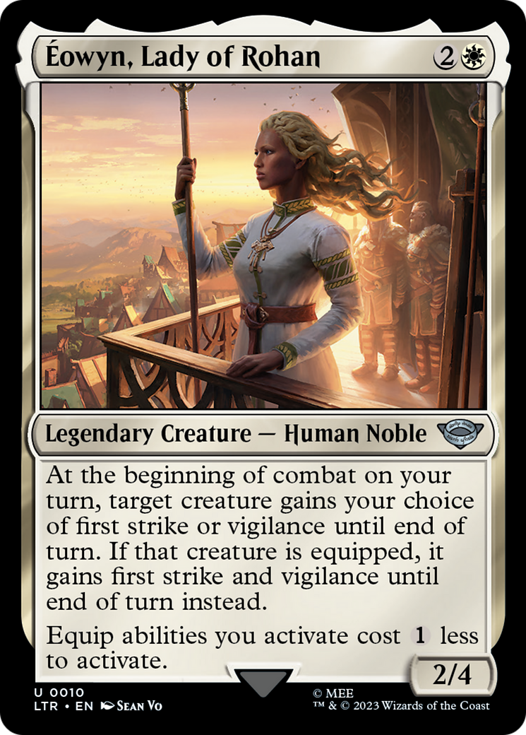 Éowyn, Lady of Rohan (LTR-010) - The Lord of the Rings: Tales of Middle-earth Foil