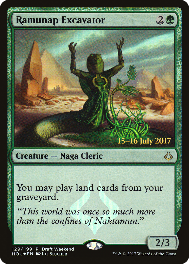 Ramunap Excavator (LARP-129) - Hour of Devastation Promos Foil