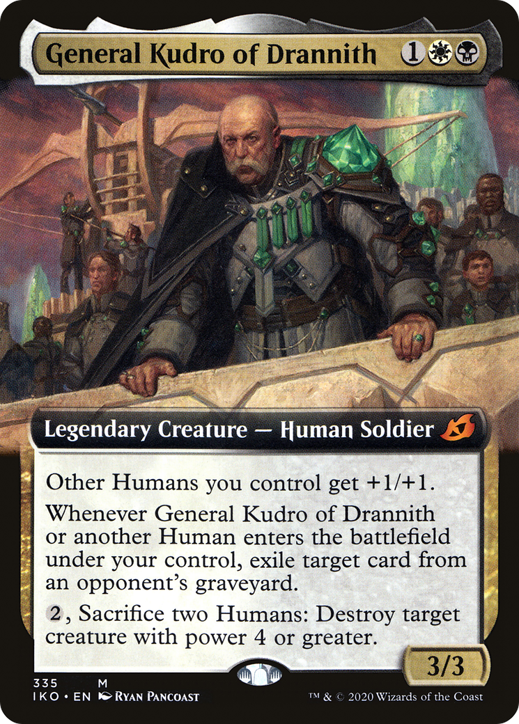 General Kudro of Drannith (IKO-335) - Ikoria: Lair of Behemoths: (Extended Art)