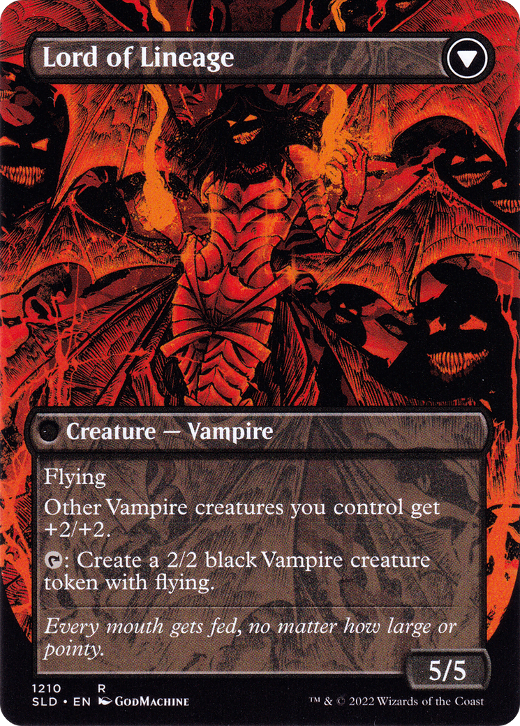 Bloodline Keeper // Lord of Lineage (SLD-1210) - Secret Lair Drop (Borderless)