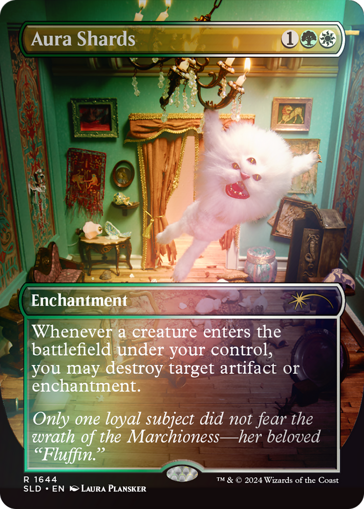 Aura Shards (SLD-1644) - Secret Lair Drop (Borderless) Foil