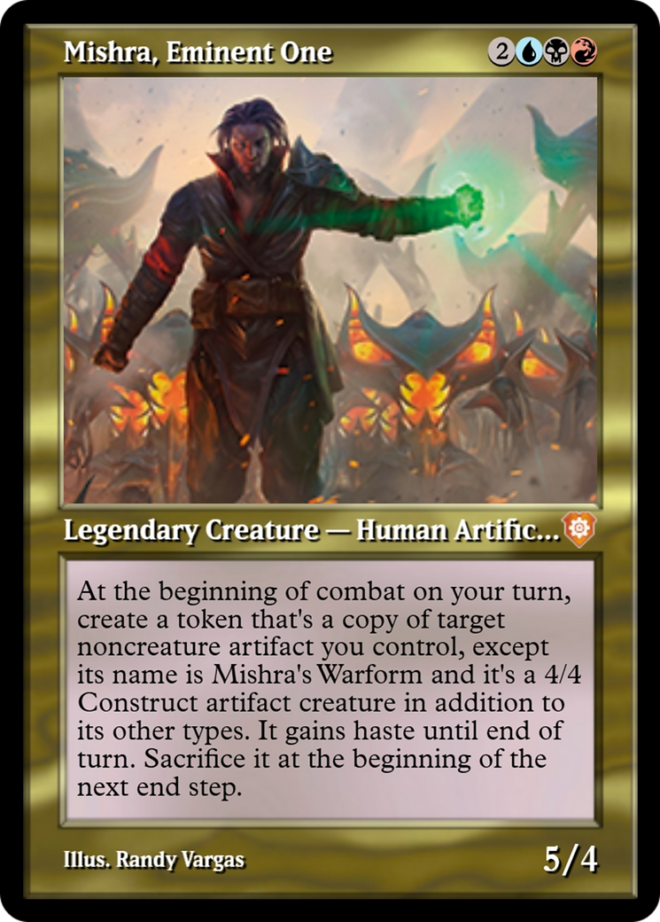 Mishra, Eminent One (PRM-105804) - Magic Online Promos Foil