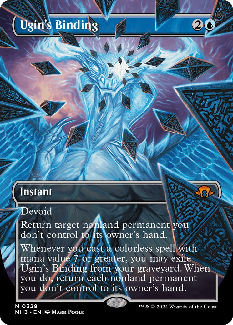 Ugin's Binding (MH3-328) - Modern Horizons 3 (Borderless) Foil