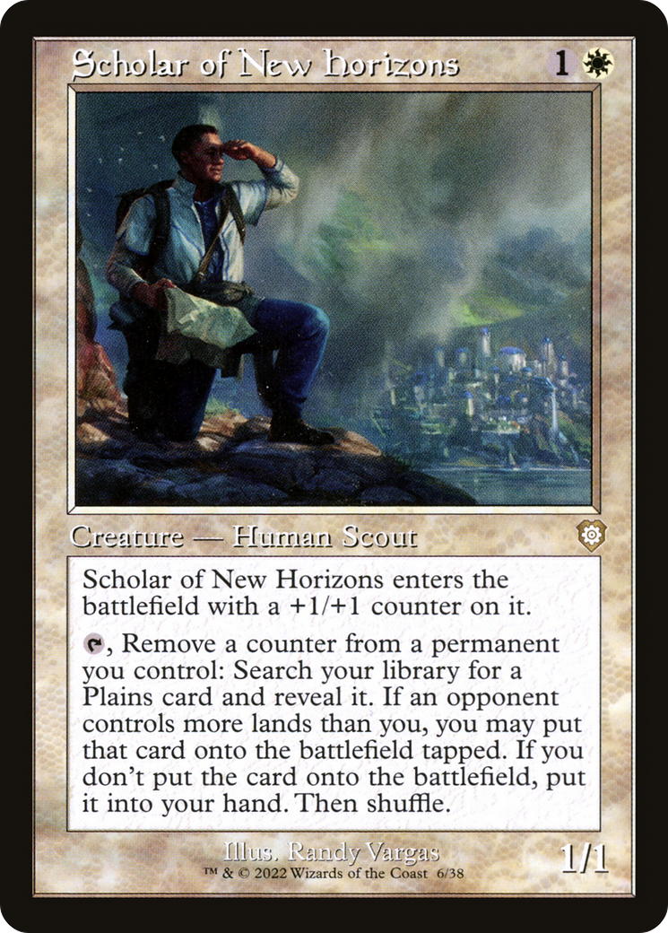 Scholar of New Horizons (BRC-006) - The Brothers' War Commander