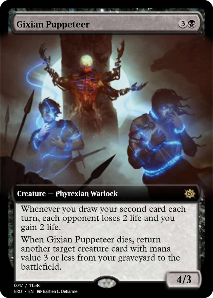 Gixian Puppeteer (PRM-105702) - Magic Online Promos Foil
