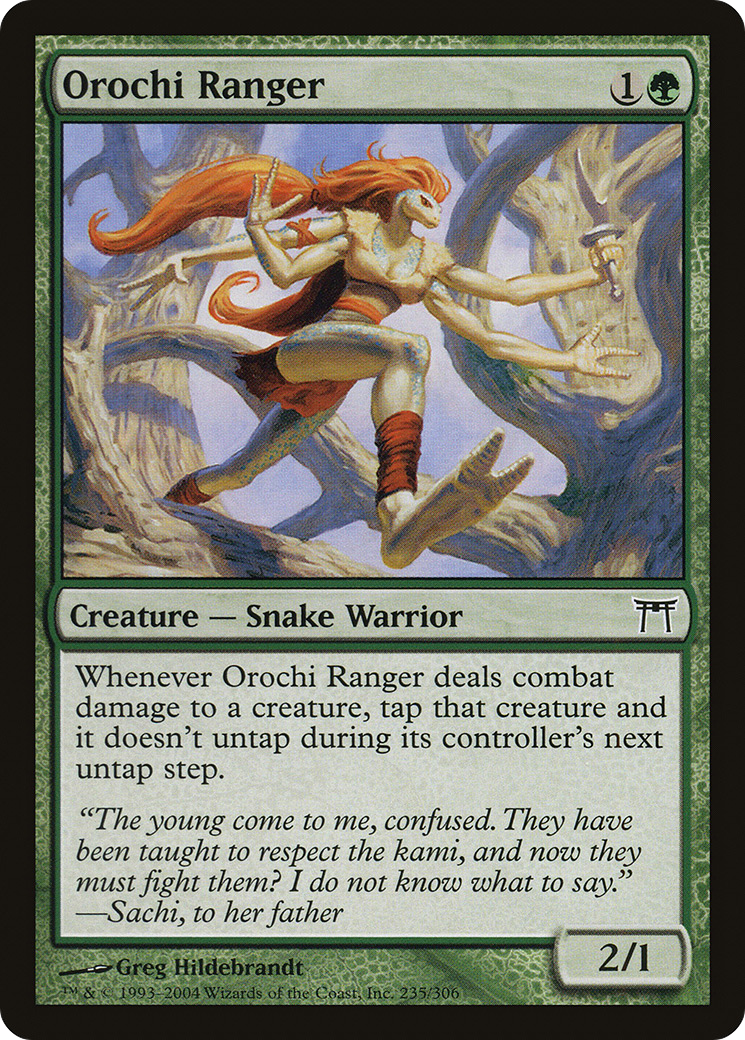 Orochi Ranger (CHK-235) - Champions of Kamigawa