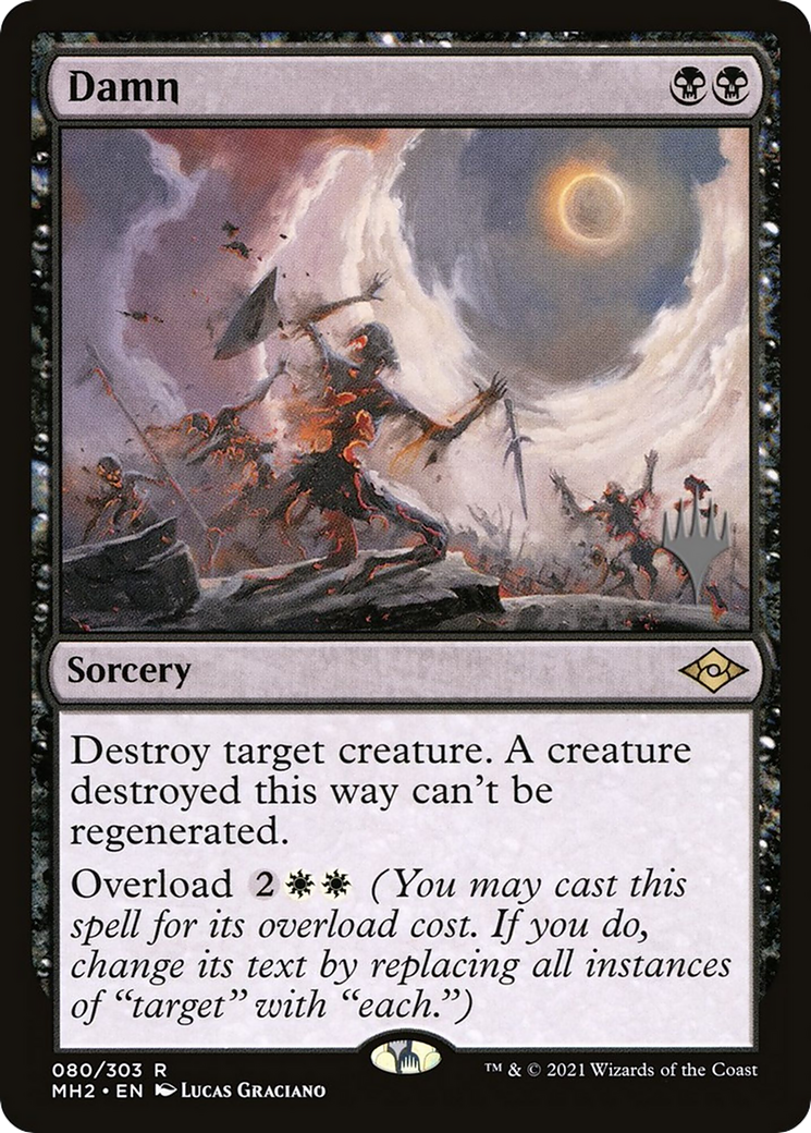 Damn (PPMKM-80P) - Modern Horizons 2 Promos Foil