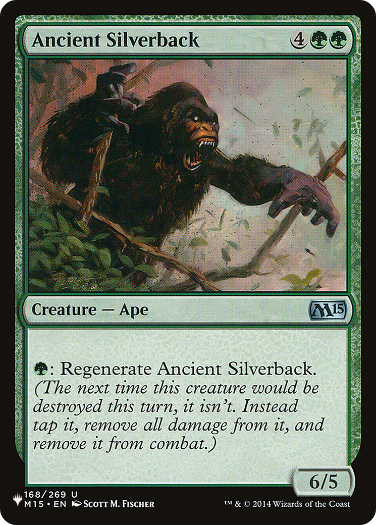 Ancient Silverback (LIST-168/269) - The List