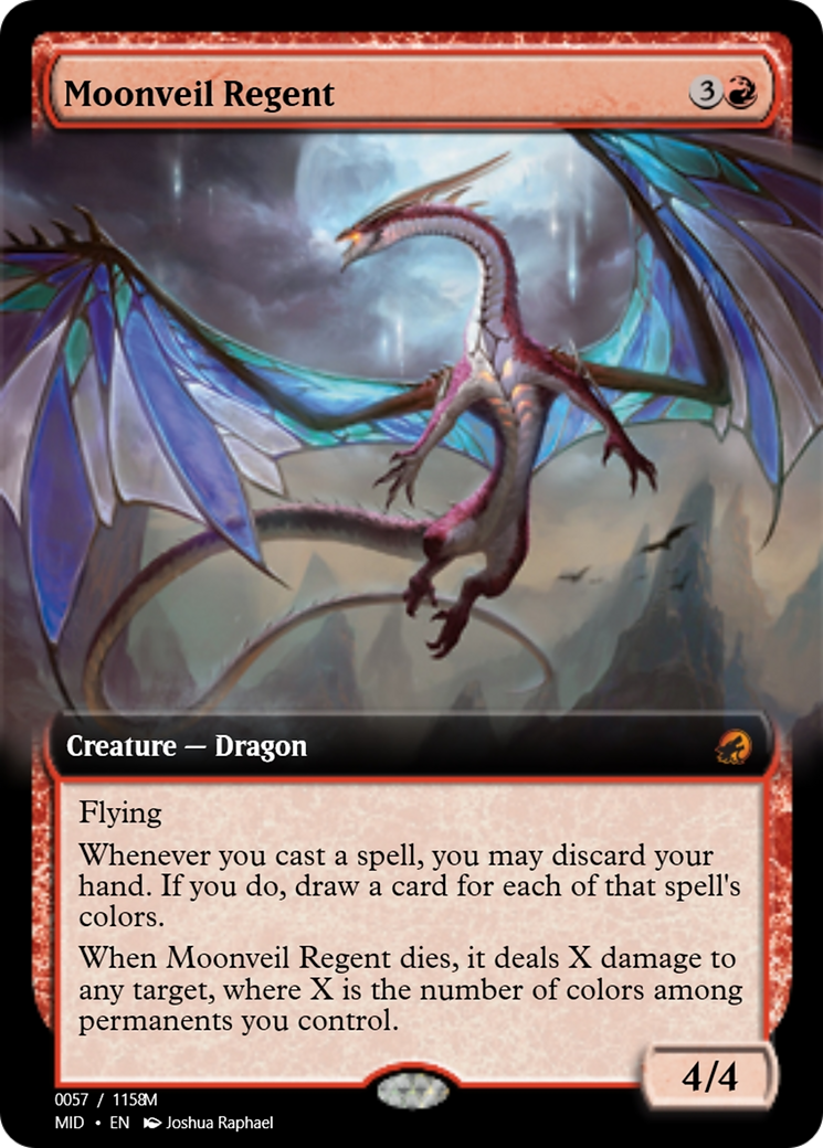 Moonveil Regent (PRM-93994) - Magic Online Promos Foil