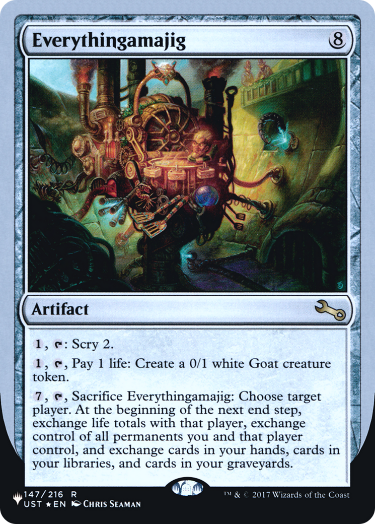 Everythingamajig (LIST-056) - The List (Unfinity Foil Edition) Foil