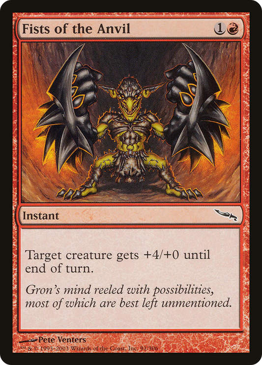 Fists of the Anvil (MRD-091) - Mirrodin