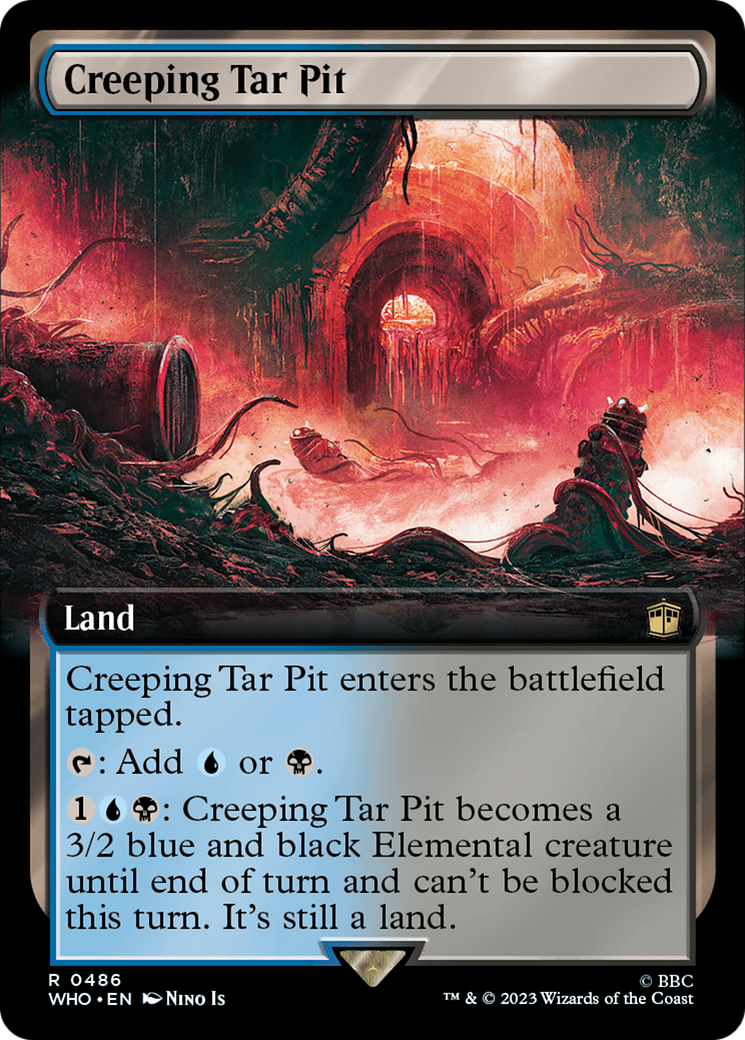 Creeping Tar Pit (WHO-486) - Doctor Who: (Extended Art)