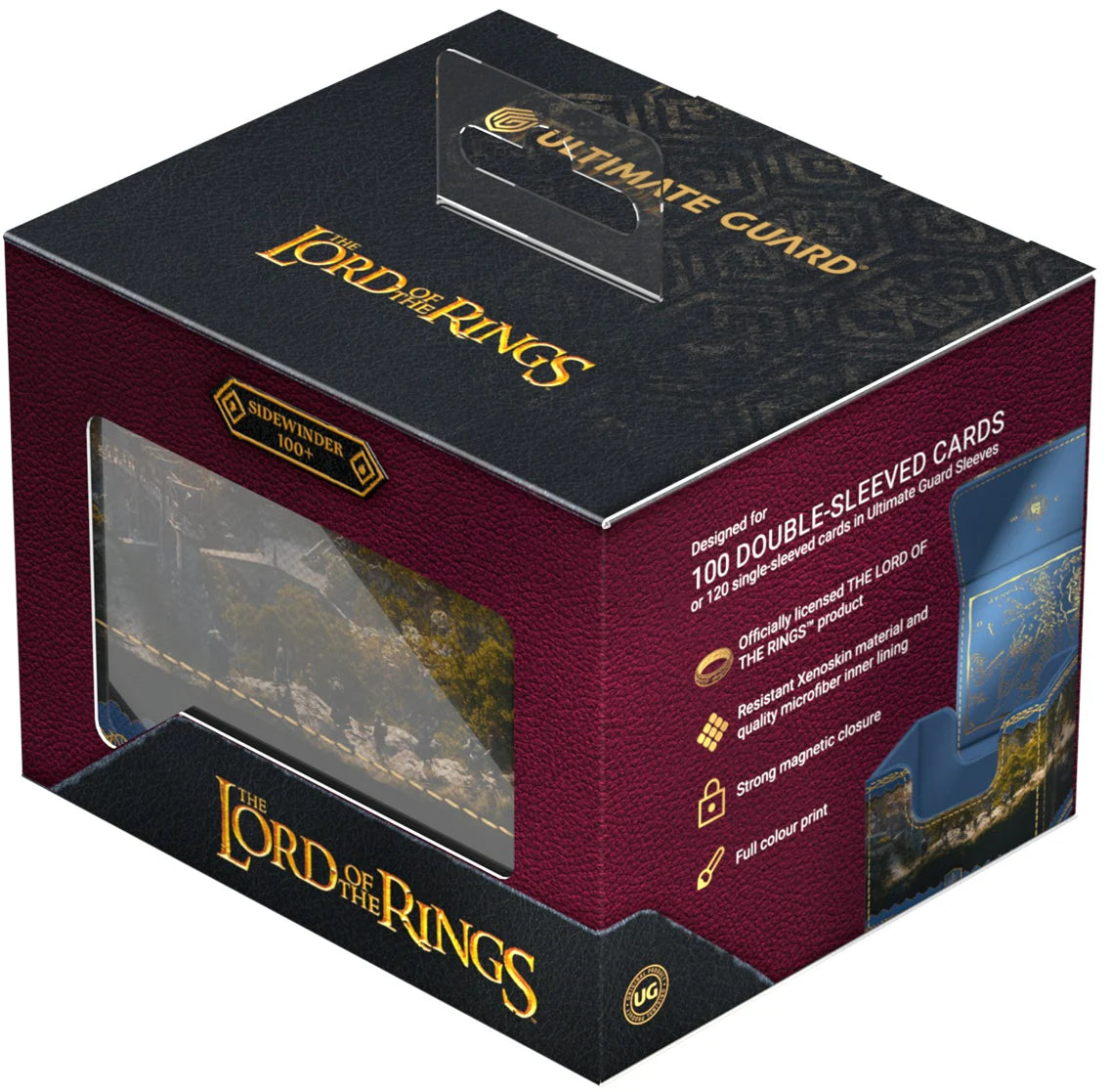 Ultimate Guard Sidewinder Xenoskin Deck Case - 100+ - The Lord of the Rings - Places of Middle Earth - Rivendell