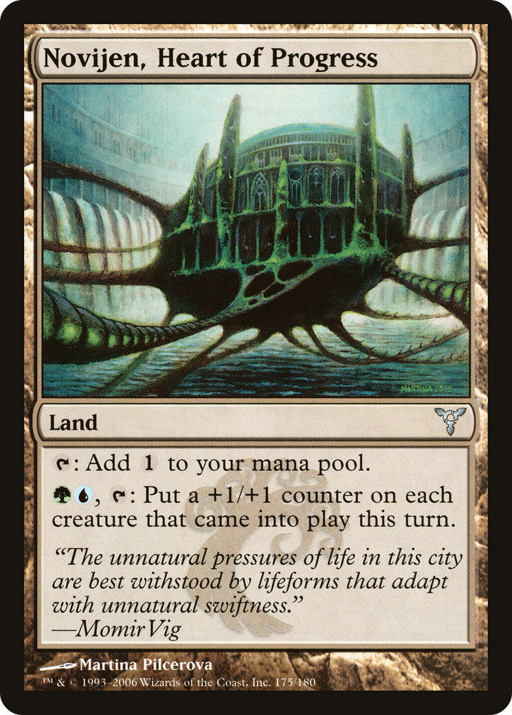 Novijen, Heart of Progress (DIS-175) - Dissension Foil