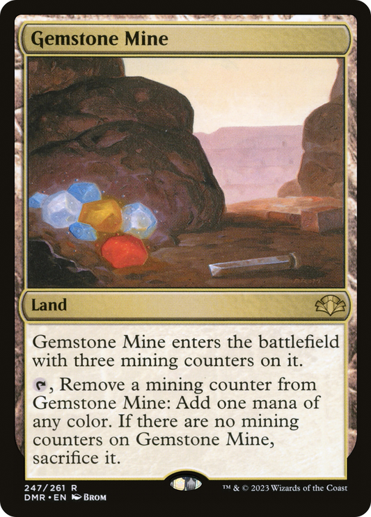 Gemstone Mine (DMR-247) - Dominaria Remastered