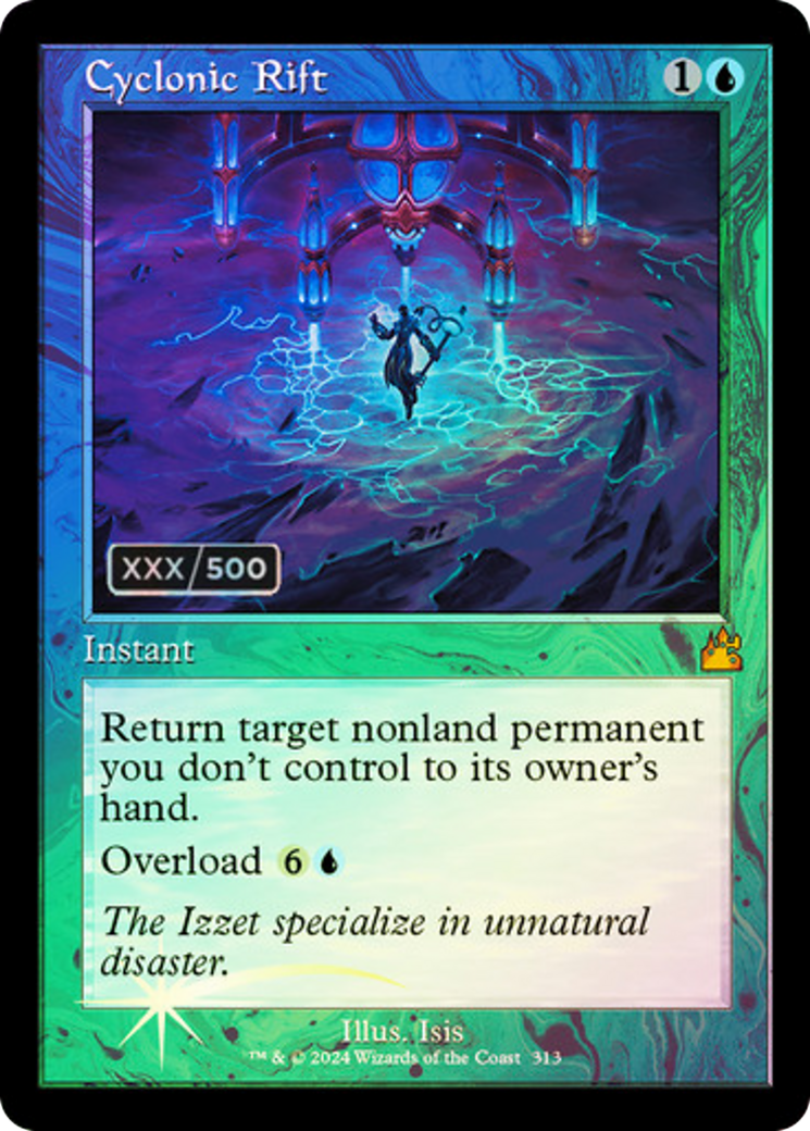 Cyclonic Rift (RVR-313) - Ravnica Remastered Foil