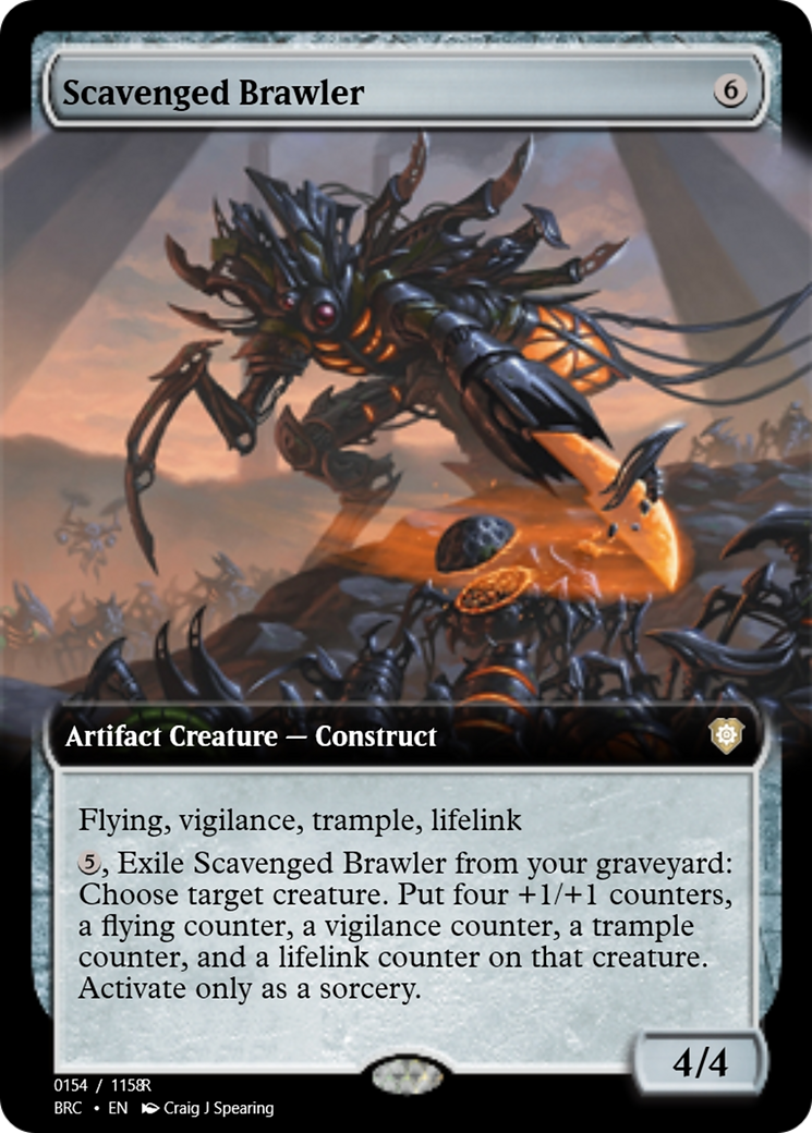 Scavenged Brawler (PRM-105838) - Magic Online Promos Foil