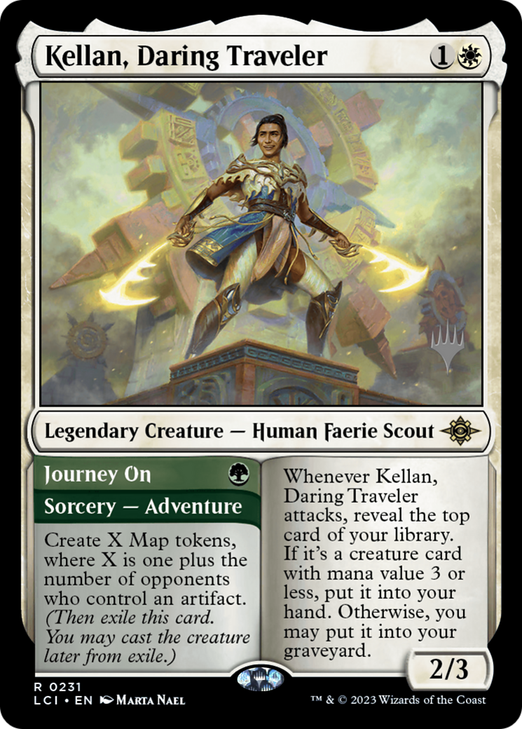 Kellan, Daring Traveler // Journey On (PPLCI-231) - The Lost Caverns of Ixalan Promos