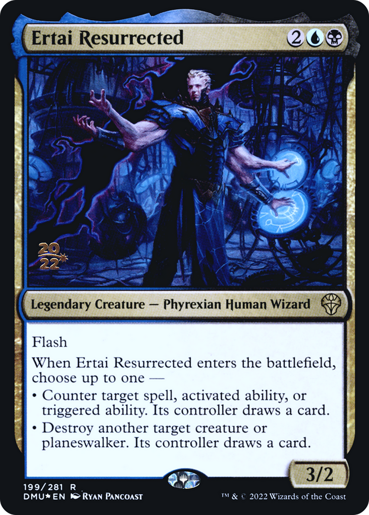 Ertai Resurrected (PRE-199S) - Dominaria United Promos Foil