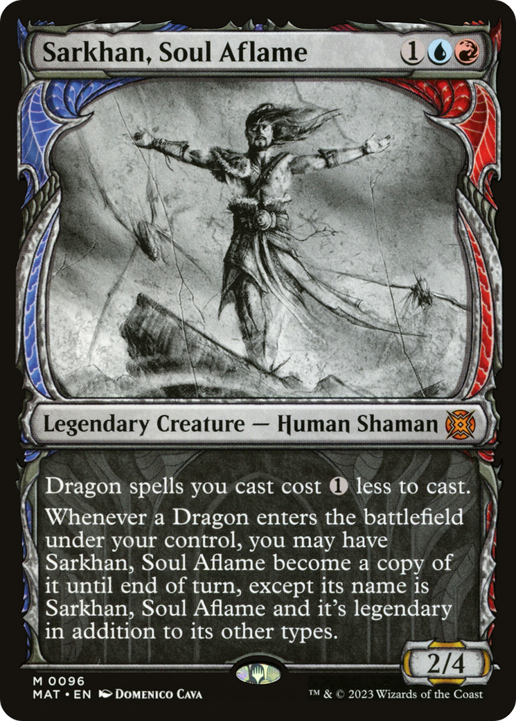 Sarkhan, Soul Aflame (MAT-096) - March of the Machine: The Aftermath: (Showcase)
