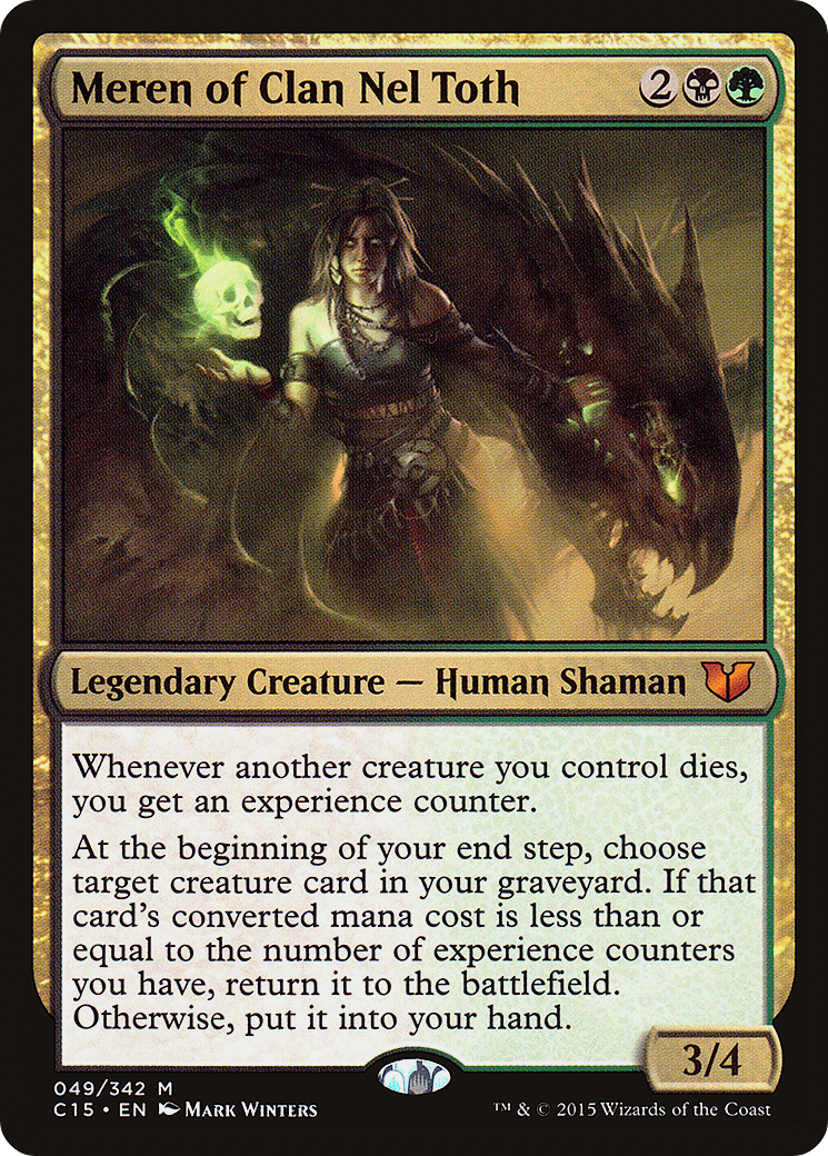 Meren of Clan Nel Toth (C15-049) - Commander 2015 (Japanese)
