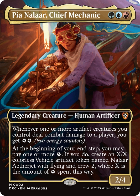 Pia Nalaar, Chief Mechanic (DRC-002) - Commander: Aetherdrift (Borderless)