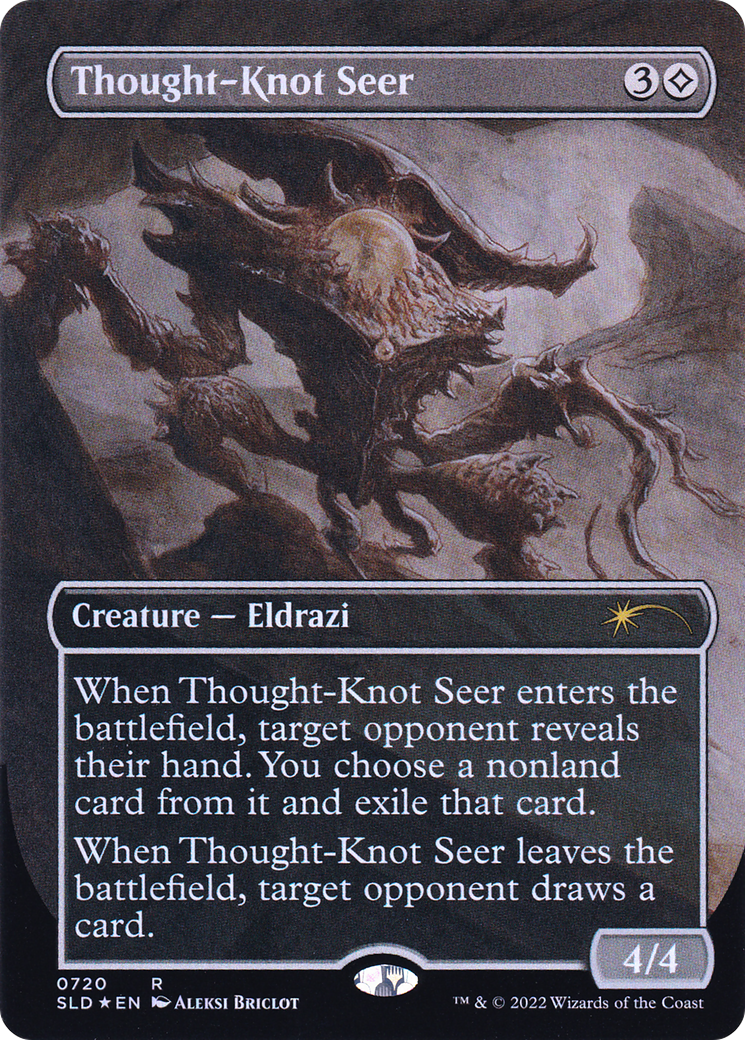 Thought-Knot Seer (SLD-720) - Secret Lair Drop (Borderless)