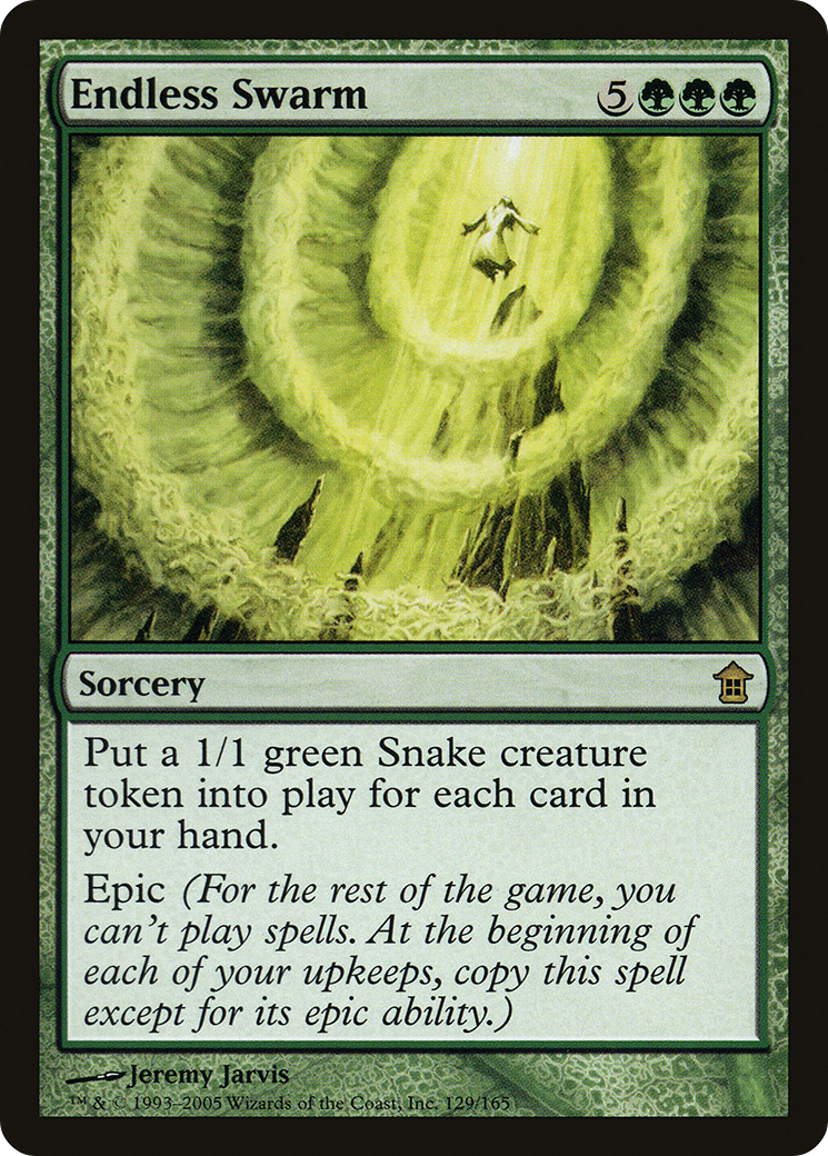 Endless Swarm (SOK-129) - Saviors of Kamigawa Foil