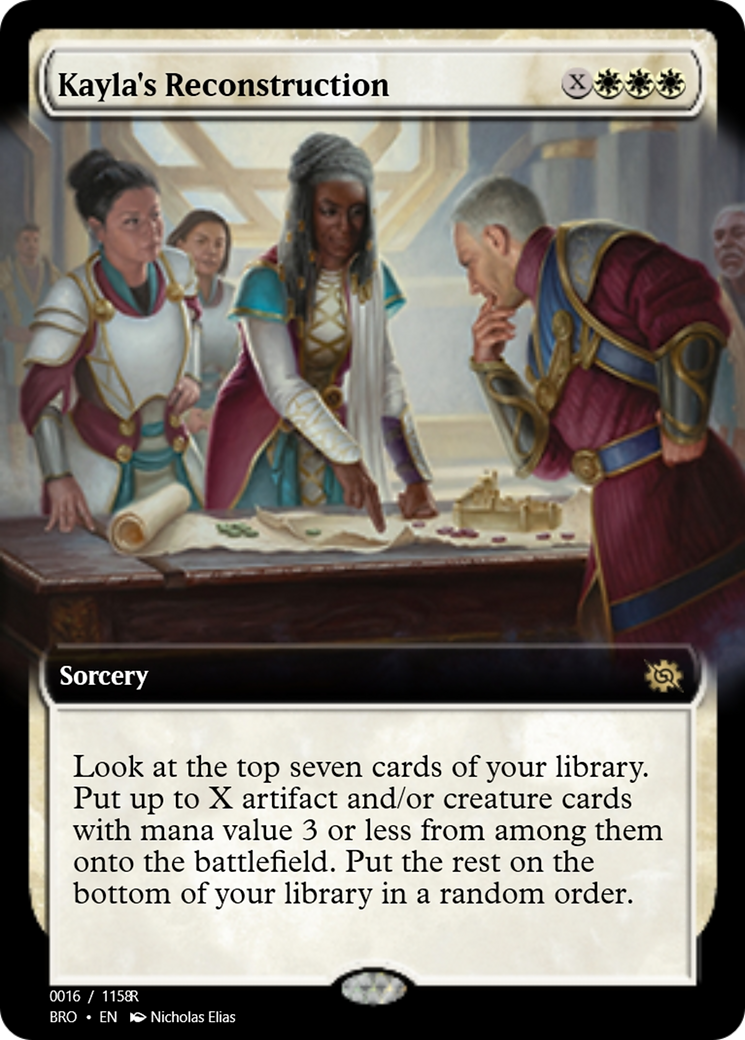 Kayla's Reconstruction (PRM-105642) - Magic Online Promos