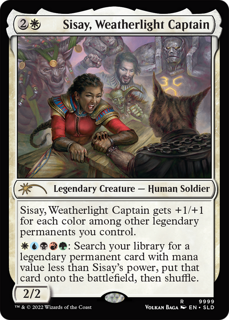 Sisay, Weatherlight Captain (SLD-9999) - Secret Lair Drop