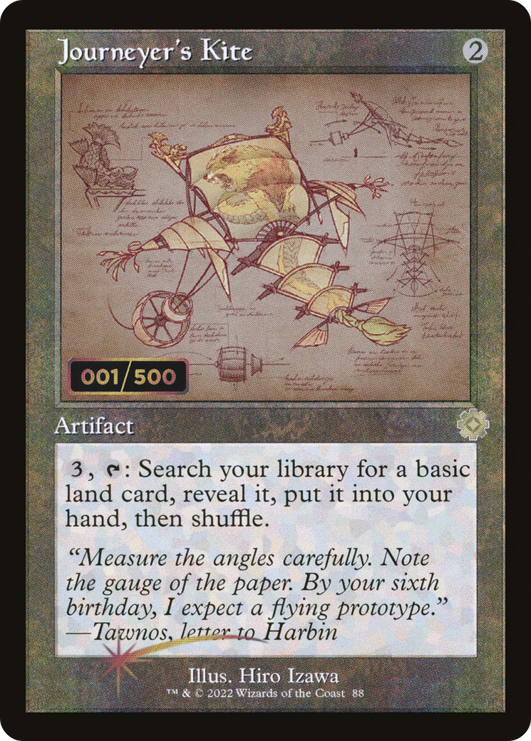 Journeyer's Kite (BRR-088) - The Brothers' War Retro Artifacts Foil