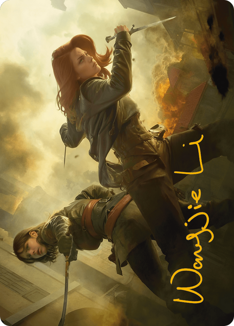 Mary Read and Anne Bonny // Mary Read and Anne Bonny (AACR-007) - Assassin's Creed Art Series (Borderless)