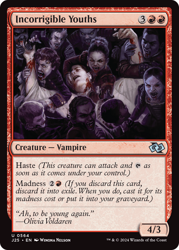 Incorrigible Youths (J25-564) - Foundations Jumpstart