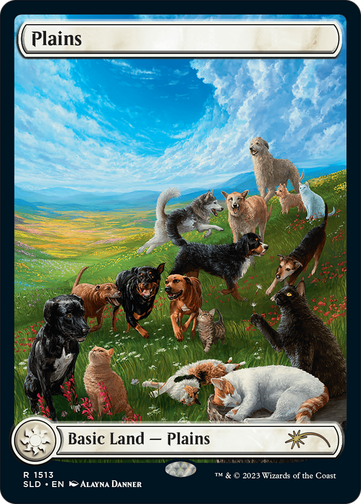 Plains (SLD-1513) - Secret Lair Drop: (Full Art) Foil