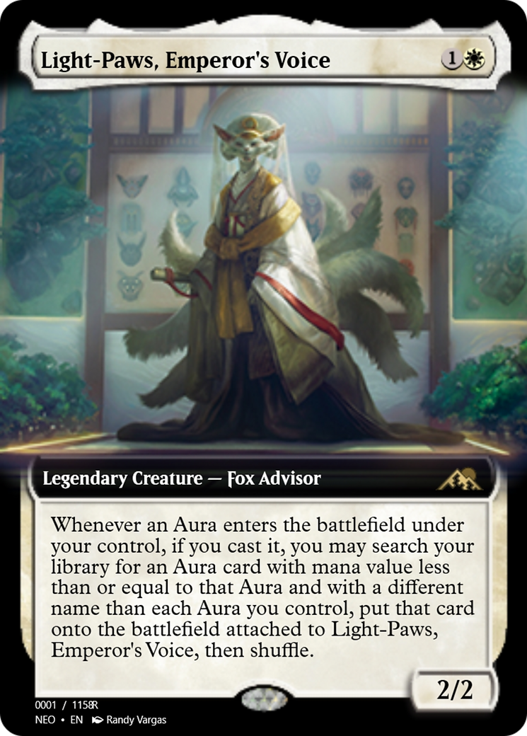 Light-Paws, Emperor's Voice (PRM-97865) - Magic Online Promos