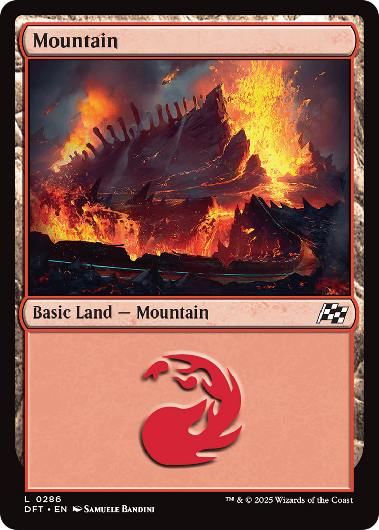 Mountain (DFT-286) - Aetherdrift Foil