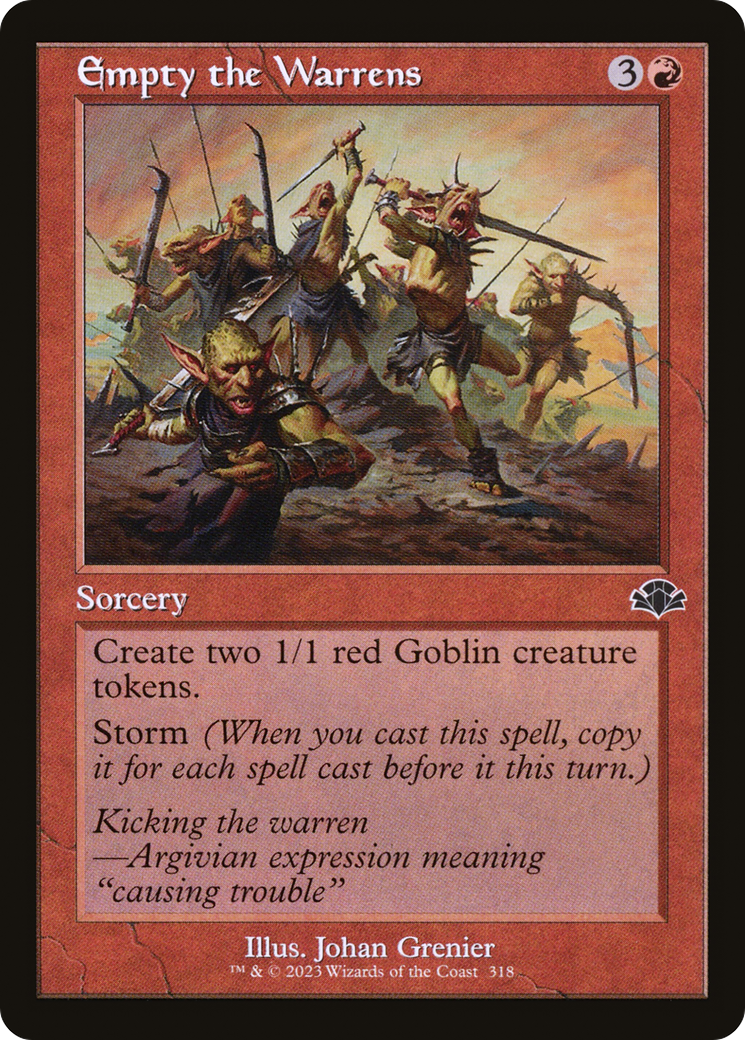 Empty the Warrens (DMR-318) - Dominaria Remastered