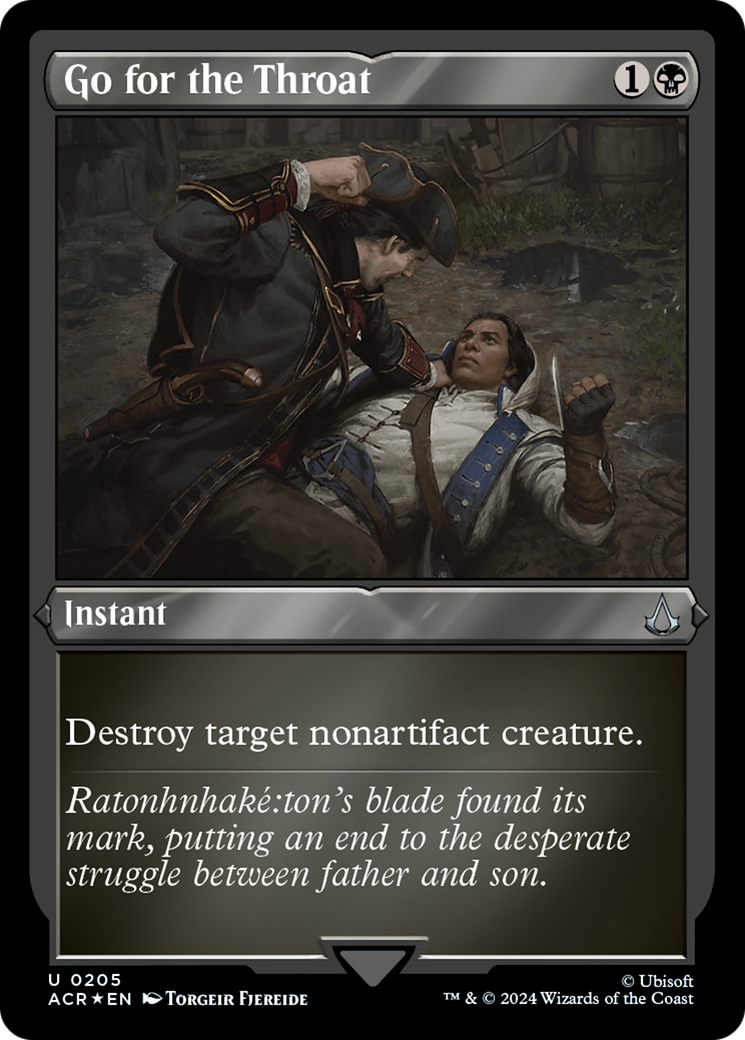 Go for the Throat (ACR-205) - Assassin's Creed Etched Foil