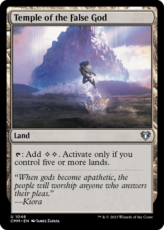 Temple of the False God (CMM-1046) - Commander Masters