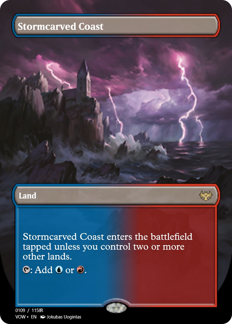 Stormcarved Coast (PRM-95455) - Magic Online Promos Foil