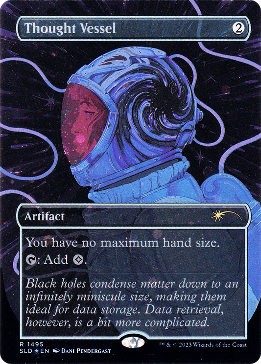 Thought Vessel (SLD-1495) - Secret Lair Drop (Borderless) Foil