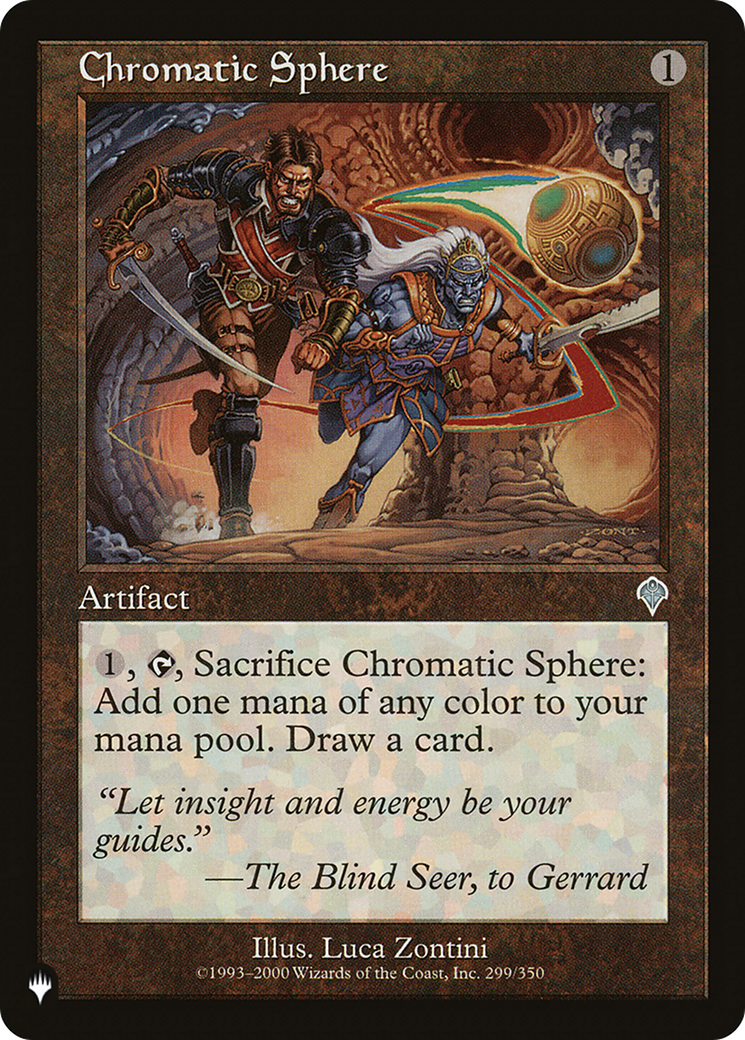 Chromatic Sphere (LIST-299/350) - The List