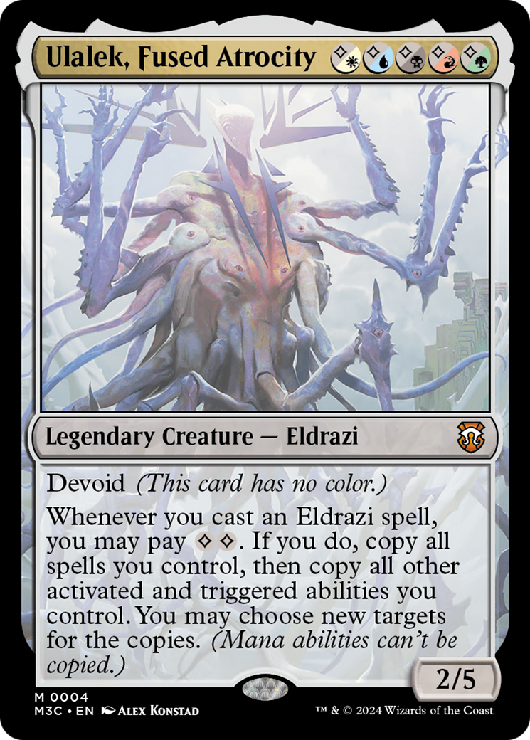 Ulalek, Fused Atrocity (M3C-004) - Modern Horizons 3 Commander Foil