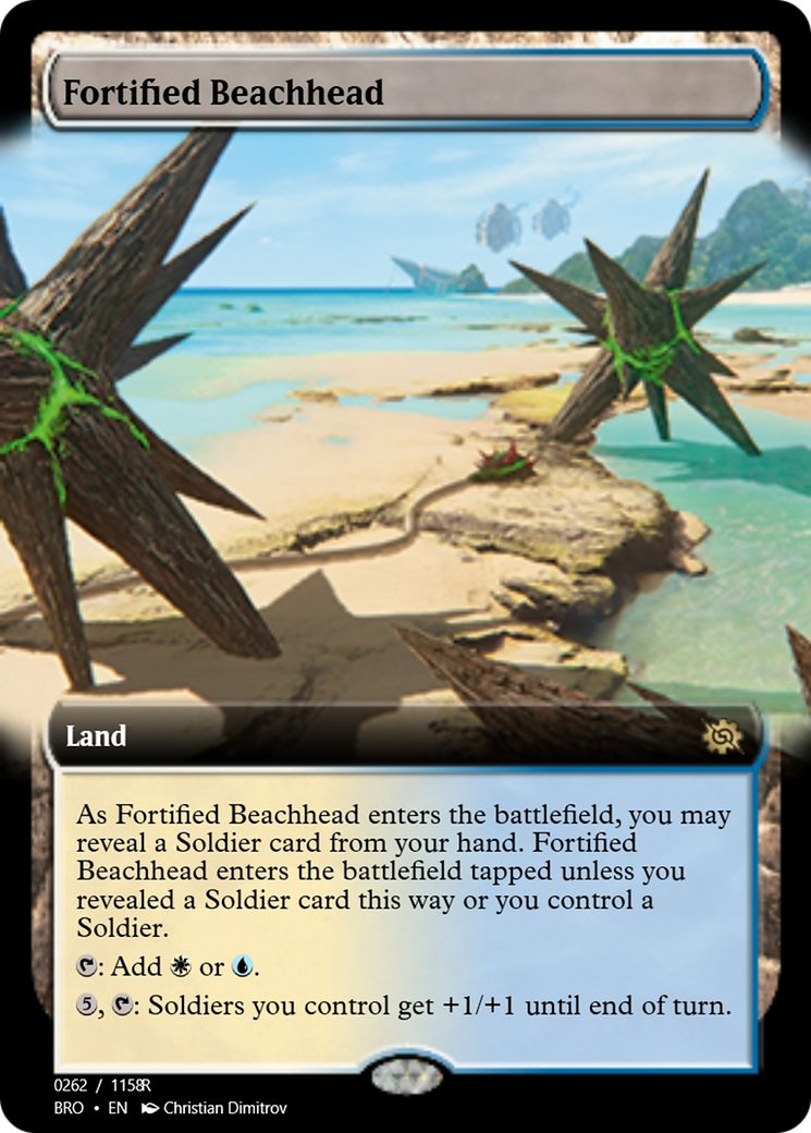 Fortified Beachhead (PRM-105874) - Magic Online Promos