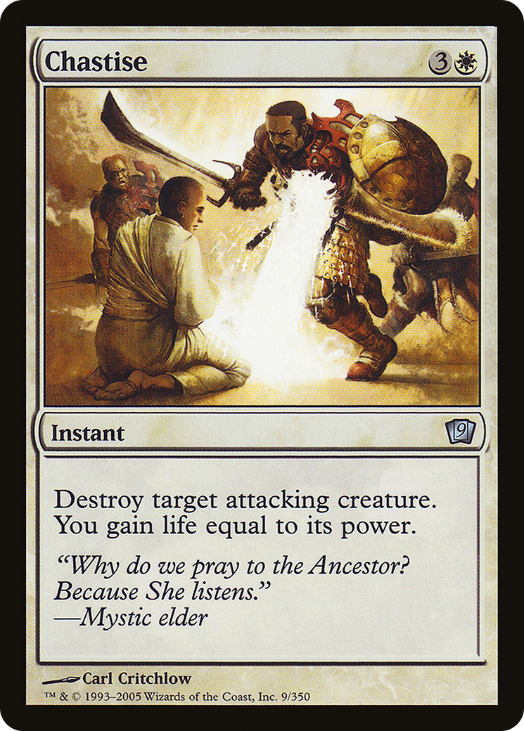Chastise (9ED-09★) - Ninth Edition Foil