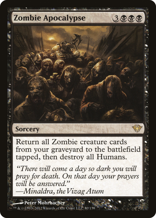 Zombie Apocalypse (DKA-080) - Dark Ascension