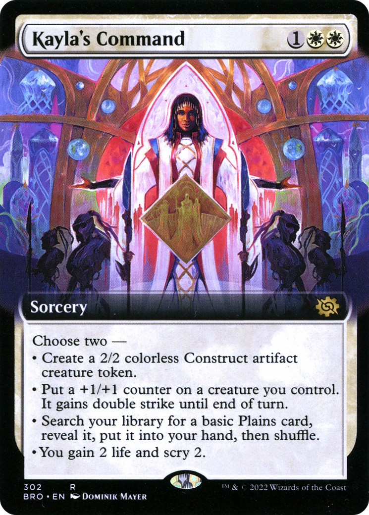 Kayla's Command (BRO-302) - The Brothers' War: (Extended Art)