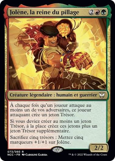 (FRENCH) Jolene, the Plunder Queen (73) [New Capenna Commander]